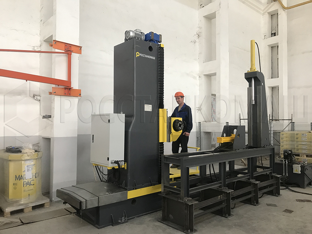 Сдан торцефрезер ТФС-4М на заводе Steel Property Construction, г.Ташкент